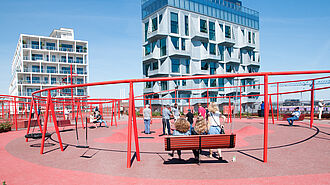 Exercise Space – 7-stöckige Parkgarage mit Bewegungsraum am Dach