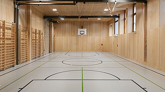 Klein-Sporthalle der VS Dietrichgasse