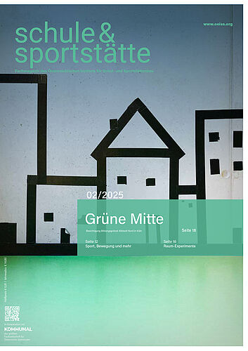 Cover der Ausgabe 2/2025 von Schule&Sportstätte